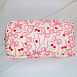 Cherry Bowtiful Coquette Everyday Cosmetic Case