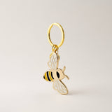 Honey Bee Keychain & Bag Charm – Nature & Garden Gift