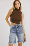 Ultra High Rise 90s Bermuda Shorts