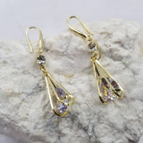 Shine Crystal Drop Dangle Earrings