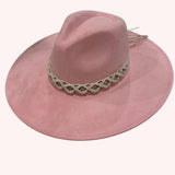 Handwoven Macramé Boho Western Hat Band, Adjustable