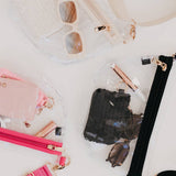 Kehlani Clear Stadium Bum Bag – Pink