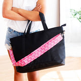 Hot Pink Trellis Detachable Adjustable Crossbody Purse Bag Strap