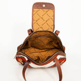 American Darling Saddle Blanket Wool & Leather Tote Bag – Western