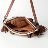 American Darling June Hair-On Cowhide & Leather Fringe Western Tote
