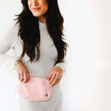 Cozy All You Need Belt Sling Crossbody Bag Cozy Blush