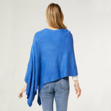 Lightweight Poncho | Classic Blue Patriotic Style