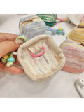 Cute Bluetooth Earbuds Pouch with Lanyard — Yellow