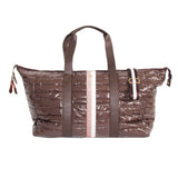 Puffer Weekender Duffle Bag – Cocoa Brown