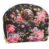 Rebecca & Rifka Round Floral Accordion Wallet