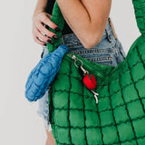 Rylyn Mini Puffer Bag Charm Blue