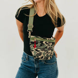 Callahan Canvas Printed Bum Bag – Camo