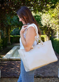 Melissa Tote Bag – Cream