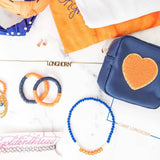 Texas Longhorn Game Day Nameplate Layering Necklace