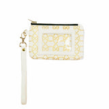 ID Wristlet Coral Gold Cream