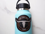 Don't Mess with Texas – Longhorn Vinyl Sticker