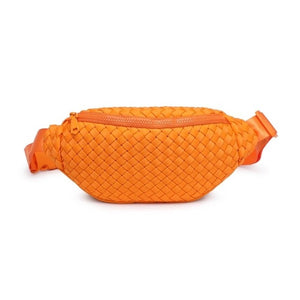 Aim High Woven Neoprene Belt Bag Fanny Pack Sling Bag Orange