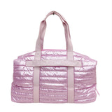 Puffer Weekender Duffle Bag – Ballet Pink