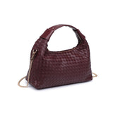 Ripley Woven Crossbody Chocolate Brown