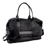Nissa Nylon Weekender Bag Black