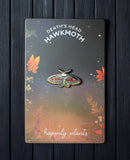 Death’s-Head Hawkmoth Hard Enamel Pin – Gold Tone