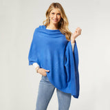Lightweight Poncho | Classic Blue Patriotic Style