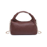 Ripley Woven Crossbody Chocolate Brown