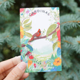 Red Cardinal Hard Enamel Pin