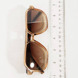 Tortoise Square Sunglasses | Light Brown