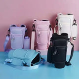 40 oz Tumbler Crossbody Carrier Light Blue