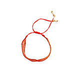 Tribal Vibe Southwest Beaded Bracelet with Cord Closure