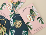 Monstera Thai Constellation Keychain & Bag Charm