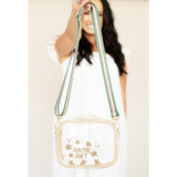 Gold Clear Stadium Crossbody Blair Purse