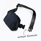Nylon Crossbody Sling Bag with Black and 5 additional Accent Stripe Straps