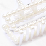 Pearl Hair Claw Clip Rectangle