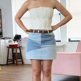 Classic Suede Belt with Gold Curve Buckle Camel