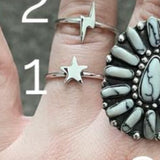 Dainty Sterling Star Ring