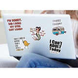 Already want to take a Nap Sarcastic Saying Vinyl Sticker