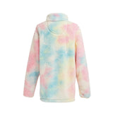 Katydid 1/4 Zip Pastel Tie Dye Print Pullover Med