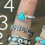 Floral Sterling Band Ring