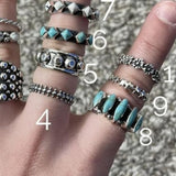 Triple Ball Sterling Band Ring