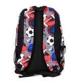 Football & Soccer Sports Pattern Printed Backpack