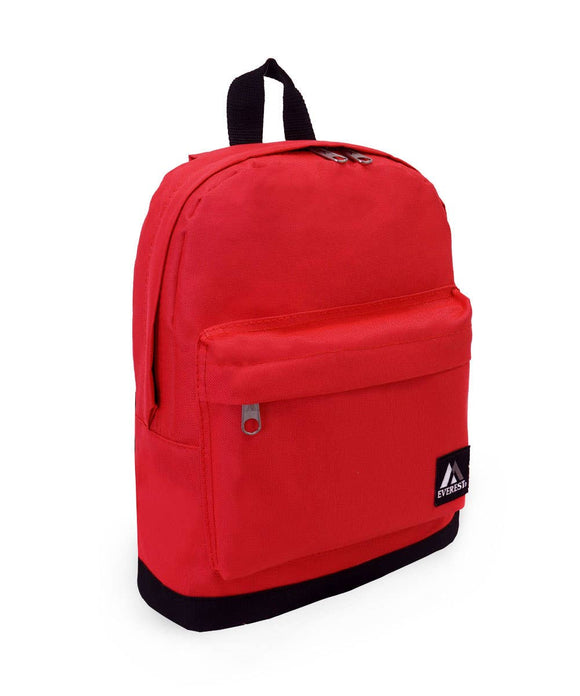 Backpack Bag Red with Black Accents