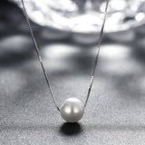 Fresh Water Pearl Sterling Silver Necklace