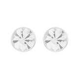 Clear Crystal Dainty Stud Earrings