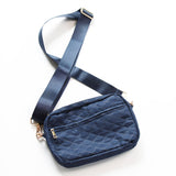 Sophie Quilted Crossbody Navy