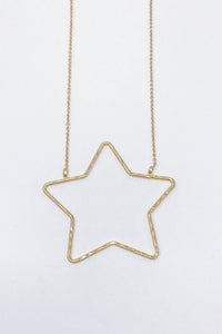 Shine Baby Star Necklace, Gold
