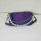 Purple Crossbody Shoulder Bag