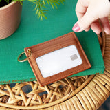 Camel Wallet Keychain ID Card Holder