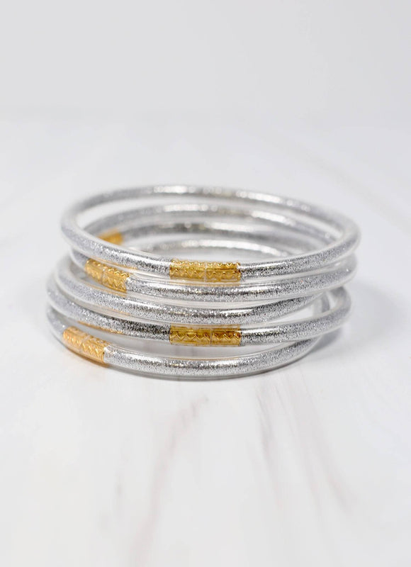 Alton Bracelet Set GLITTER SILVER